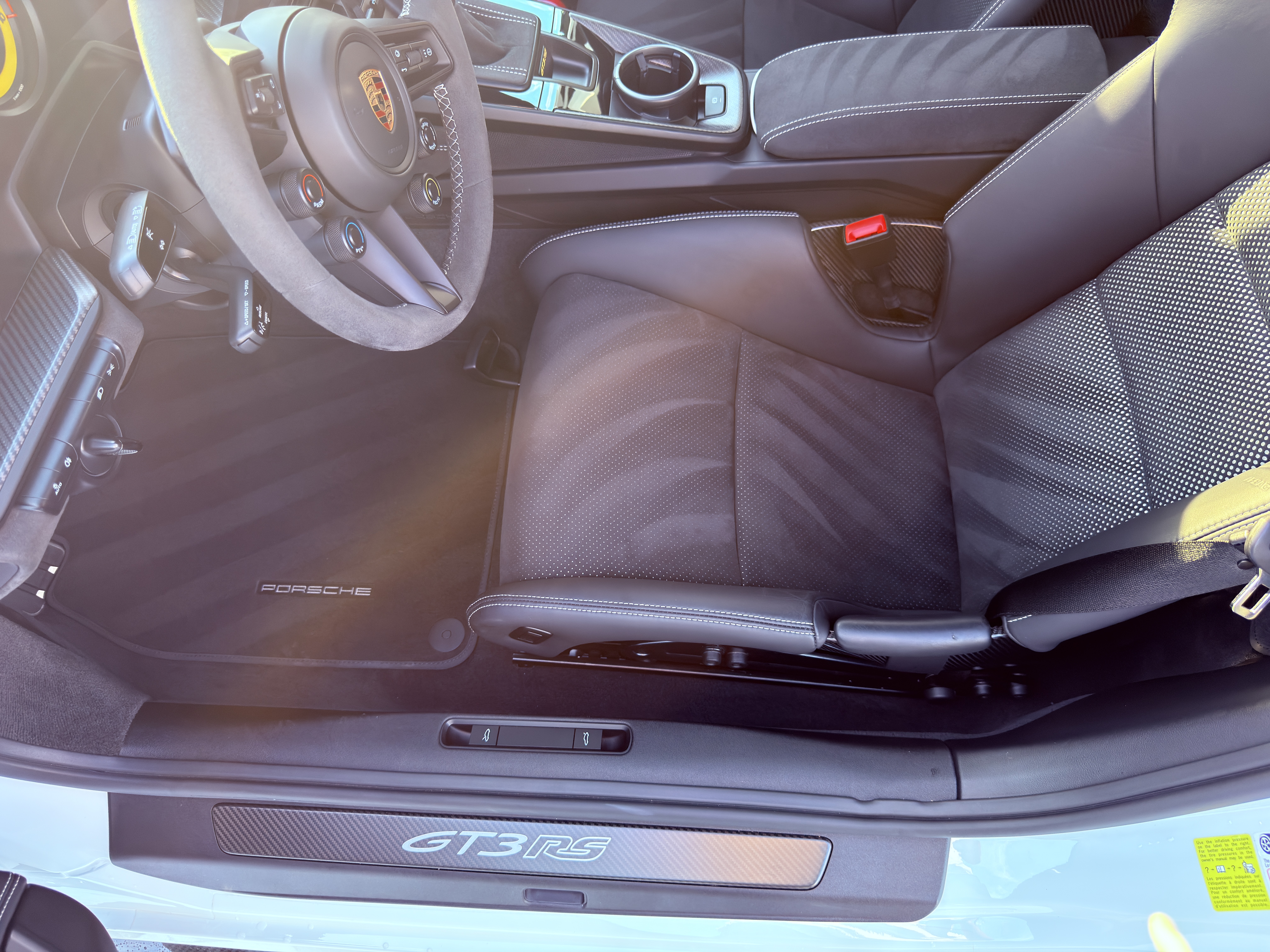Porsche GT3 RS Interior — Detail